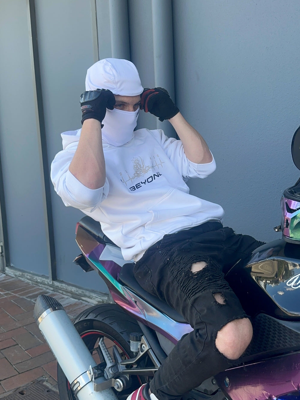 Men's BalaBiker V2 – White & Black