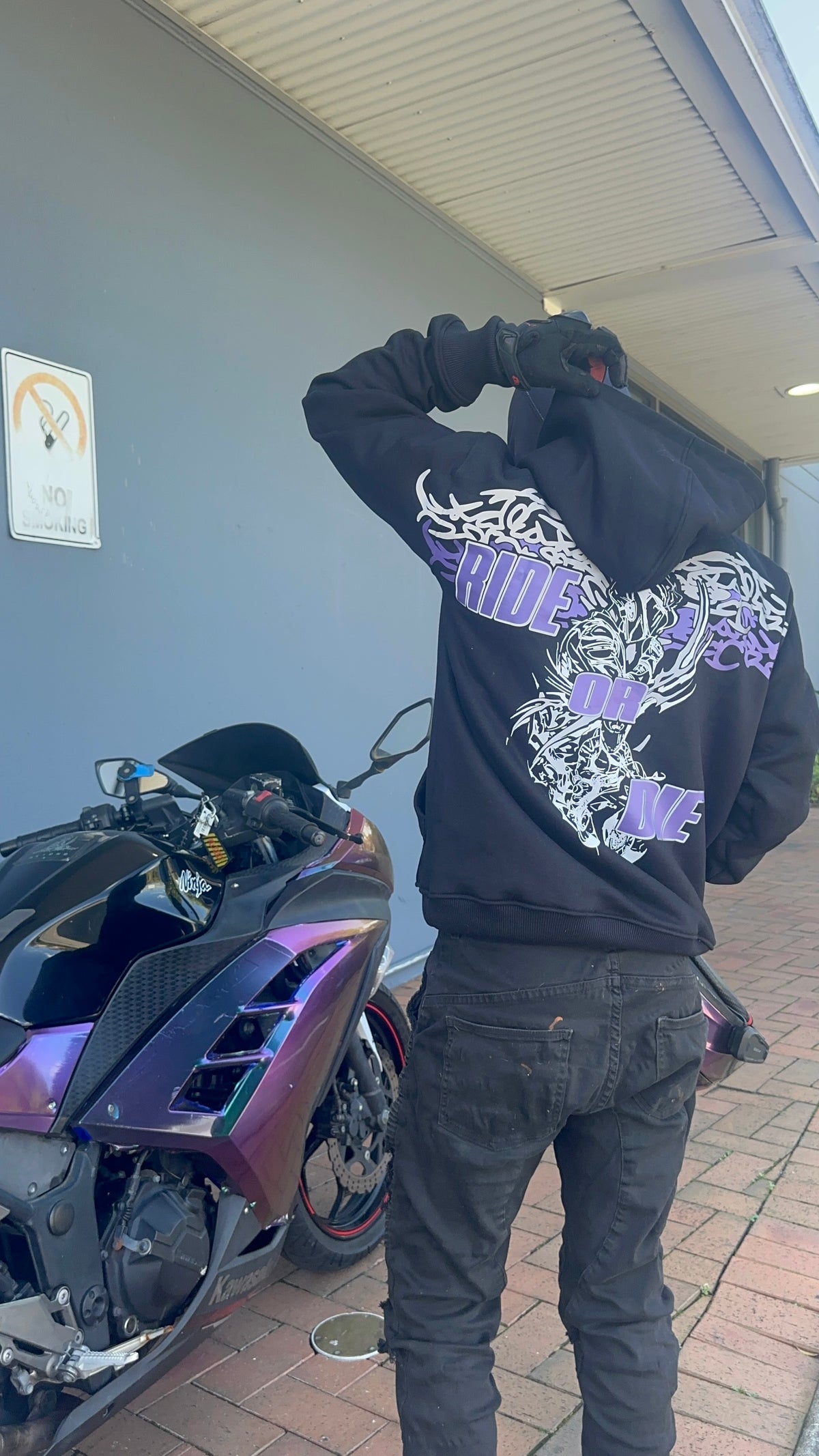 Men's BalaBiker V2 – Black & Lilac