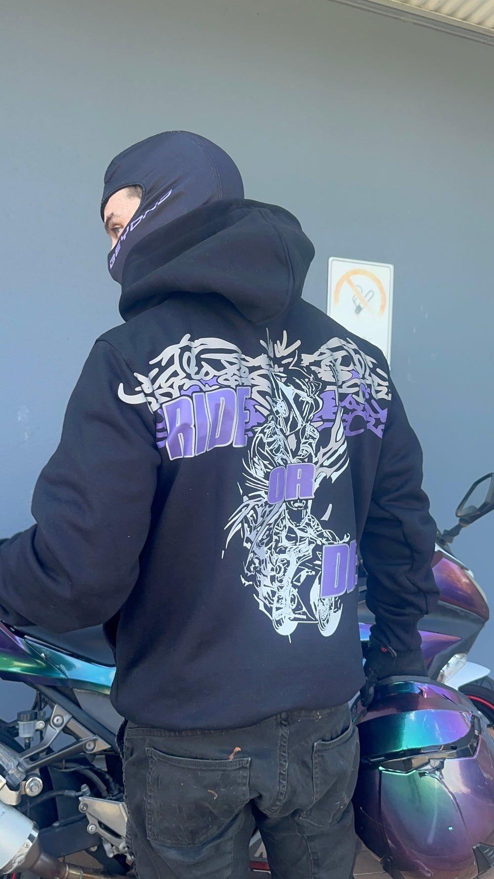 Men's BalaBiker V2 – Black & Lilac
